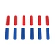 Комплект защитных втулок Thermo Alliance Standart на теплоизоляцию для трубы 16 мм (красная/синяя, 12 шт) + наклейки - изображение 3