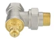 Клапан термостатичний Danfoss RA-G, DN20, вх. 3/4" - вих. 3/4", кутовий, нікель - изображение 1