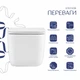Унітаз підвісний Qtap Gemini Ultra Quiet 485×340×350 мм, White, з сидінням Slim Duroplast / Soft-close / Quick Release QTTAU26W49119 - зображення 3