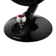 Вентилятор ARDESTO AviaFan FT-F3600BL настольный, 12см, аккумулятор, подсветка, USB-A Type-C, чёрный - изображение 6