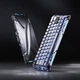 Клавіатура магнітна GravaStar Mercury V60 Pro 60keys, GravaStar Blackcore, USB-A, 8k, RGB, Chrome Silver - зображення 10