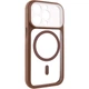 Чохол TPU+PC GETMAN Moon Clear with MagSafe для Apple iPhone 13 Pro (6.1") Brown - зображення 2