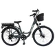 Велосипед с электромотором SPARK E-CITY COMFORT 18" 48V/500W/12,8Ah темно-серый - изображение 1
