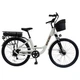 Велосипед с электромотором SPARK E-CITY COMFORT 18" 48V/500W/12,8Ah светло-серый - изображение 1