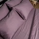 Комплект постельного белья Moon&Star Satin Stripe Lilac Dust Сімейні 160х220х2 наволочки 2х50х70 (MS-820013051) - изображение 3