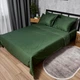 Комплект постельного белья Moon&Star Сатин Premium Green Velvet Corner King Size 220x240 наволочки 2х70х70 (MS-820012847) - изображение 1