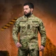 Китель 7.62 Tactical с липучками под шевроны мультикам размер 4XL - изображение 1