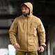 Тактическая куртка Eskalibur Softshell с велкро под шевроны койот размер L - изображение 1