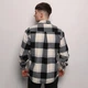 Рубашка Pobedov Tartan на пуговицах клетчатая черно-белая размер XL - изображение 2