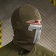 Балаклава-трансформер с принтом Skull олива размер универсальный - изображение 3