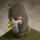 Балаклава-трансформер с принтом Skull олива размер универсальный - изображение 5