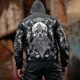 Спортивний костюм з принтом Viking Куртка з капюшоном + Штани чорний розмір XL - зображення 7