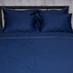Комплект постельного белья Moon&Star Сатин Premium Blue Night Corner Сімейні 160х220х2 наволочки 2х70х70 (MS-820012702) - изображение 6