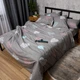 Комплект постельного белья Moon&Star Бязь Gold Люкс Love Mood двоспальний 175х210 наволочки 2х70х70 (MS-820010997) - изображение 4