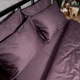 Комплект постельного белья Moon&Star Сатин Premium Velvet Plum Corner Сімейні 143х210х2 наволочки 2х70х70 (MS-820012627) - изображение 3