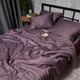 Комплект постельного белья Moon&Star Сатин Premium Velvet Plum Corner Сімейні 143х210х2 наволочки 2х70х70 (MS-820012627) - изображение 4