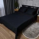 Комплект постельного белья Moon&Star Сатин Premium Black Velvet Corner King Size 220x240 наволочки 2х70х70 (MS-820012882) - изображение 1