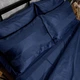 Комплект постельного белья Moon&Star Satin Stripe Royal Blue Полуторний 143х210 наволочки 2х70х70 (MS-820013072) - изображение 3