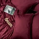 Комплект постільної білизни Moon&Star Сатин Premium Red Wine Corner євро 200х220 наволочки 2х70х70 (MS-820012507) - зображення 4