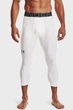 Чоловічі білі тайтси UA HG Armour 3/4 Legging Under Armour XXL 1361588-100 - зображення 1