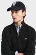 Чоловіча чорна кофта CASUAL COTTON HALF ZIP Gant XL 8030170 - изображение 4