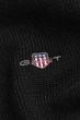 Чоловіча чорна кофта CASUAL COTTON HALF ZIP Gant XL 8030170 - изображение 5