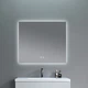 Зеркало Qtap Taurus (TA1) 1200×800 мм с LED-подсветкой Touch, с антизапотеванием, с диммером, рег. темп. цвета (3000-6500K) - изображение 7