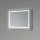 Зеркало Qtap Mideya (DC-F614) 700х500 с LED-подсветкой Touch, с антизапотеванием, диммером QT2078NCF07050W - изображение 6