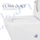 Унитаз напольный Qtap Swan Eco Ultra Quiet с сидением Soft-close 640x360x835 мм QTSWA27W48748 White - изображение 4