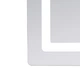 Дзеркало Lidz Kubis (KU2) 800х600 з LED-підсвічуванням Touch, з антизапотіванням, з димером, рег. яскравості LD78LF904806048446 - зображення 8