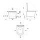 Унитаз подвесной Qtap Scorpio ML Ultra Quiet 490×365×325 мм, с сиденьем Soft-close MagLock, White QTSCOML26W49622 - изображение 2