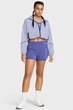 Жіночі фіолетові шорти Flex Woven 2-in-1 Short Under Armour XS 1376936-561 - зображення 3