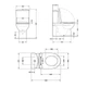 Напольный унитаз Qtap Jay Ultra Quiet с сиденьем Soft-close 640x360x835 мм QT07222175TW White - изображение 3
