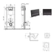 Готовое решение Qtap для ванной комнаты: подвесной унитаз Crow Ultra Quiet 520×360×290 + комплект инсталляции - изображение 2