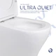 Напольный унитаз Qtap Virgo Ultra Quiet безободочный с сиденьем Soft-close WHITE QT18226092AW - изображение 5