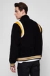 Чоловіча чорна вельветова куртка CORD VARSITY JACKET Gant L 7006191 - изображение 4