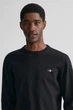 Чоловічий чорний джемпер CLASSIC COTTON C-NECK Gant L 8030561 - изображение 4