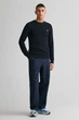 Чоловічий темно-синій джемпер COTTON CABLE C-NECK Gant XXL 8050601 - изображение 2