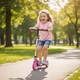 Самокат Skyper Pegas двухколесный колеса PU 145 мм, стальная рама, ручной тормоз Pink 5-12 лет (PS-71643) - изображение 5