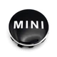 Колпачок заглушка ступицы колеса Mini 56 мм черный+хром тип 1 - изображение 2