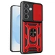 Чехол Fiji Camera Defence для Samsung Galaxy A37 5G (A376) бампер с защитой камеры и подставкой Red - изображение 1