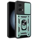 Чехол Fiji Camera Defence для Motorola Edge 50 Fusion бампер с защитой камеры и подставкой Green - изображение 1