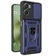 Чохол Fiji Camera Defence для Motorola G06 бампер із захистом камери та підставкою Dark Blue - зображення 1