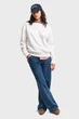 Жіночий білий світшот SHIELD C-NECK Gant S 4201414 - зображення 2