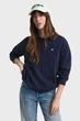 Жіночий темно-синій світшот SHIELD C-NECK Gant S 4201414 - зображення 1