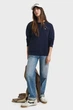 Жіночий темно-синій світшот SHIELD C-NECK Gant S 4201414 - зображення 2