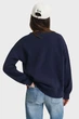 Жіночий темно-синій світшот SHIELD C-NECK Gant S 4201414 - зображення 3