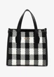 Сумка женская Silvana Mini Guess Черно-белая - изображение 1