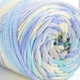 Шпагат градієнт YarnArt twisted macrame 3mm VR 250г жовтий смарагд (924) - изображение 4