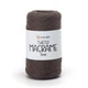 Шпагат для декору YarnArt twisted macrame 3mm 250г шоколад (№769) - изображение 2